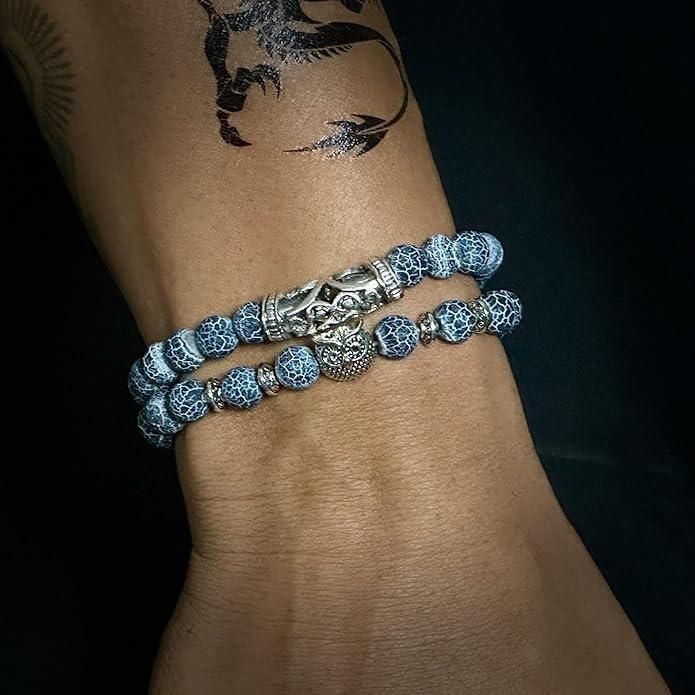 Natural Stone Owl Bracelet - Money Magnet Magic Bracelet