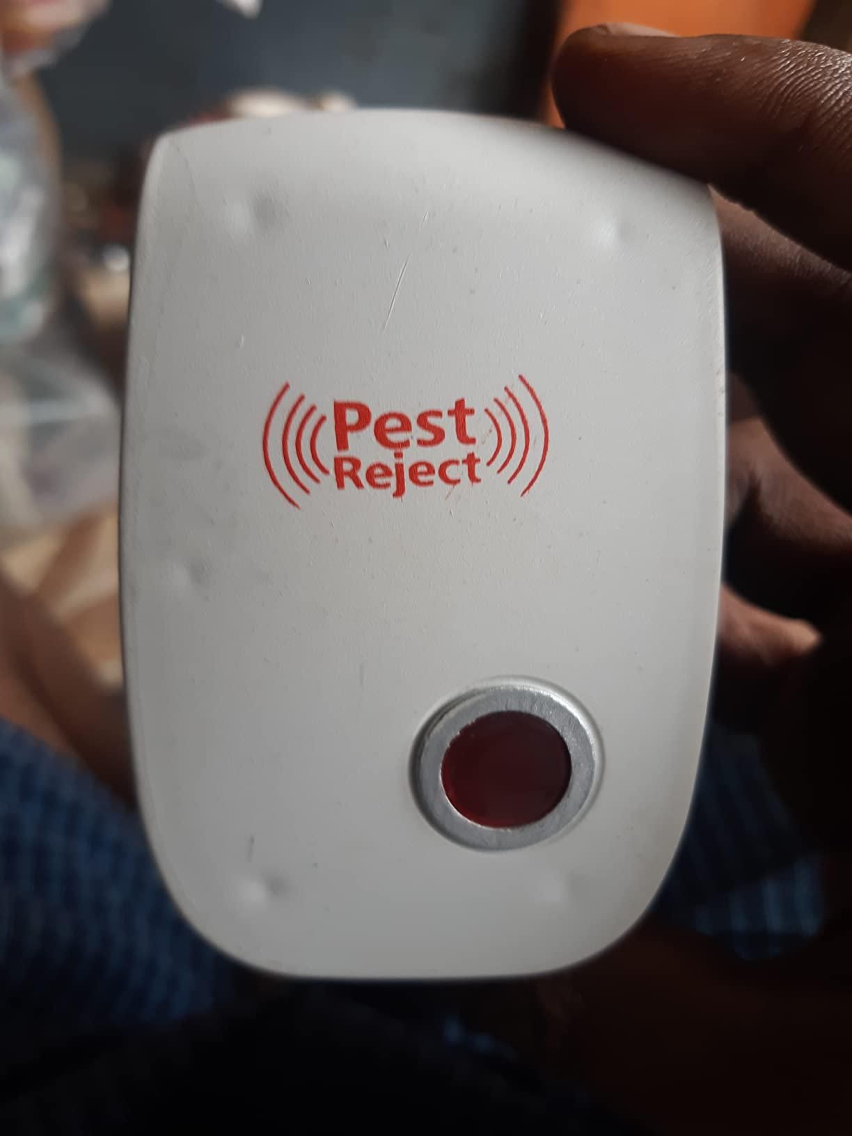 Ultrasonic Pest Repeller for Mosquito, Cockroaches, etc (Pack of 1)