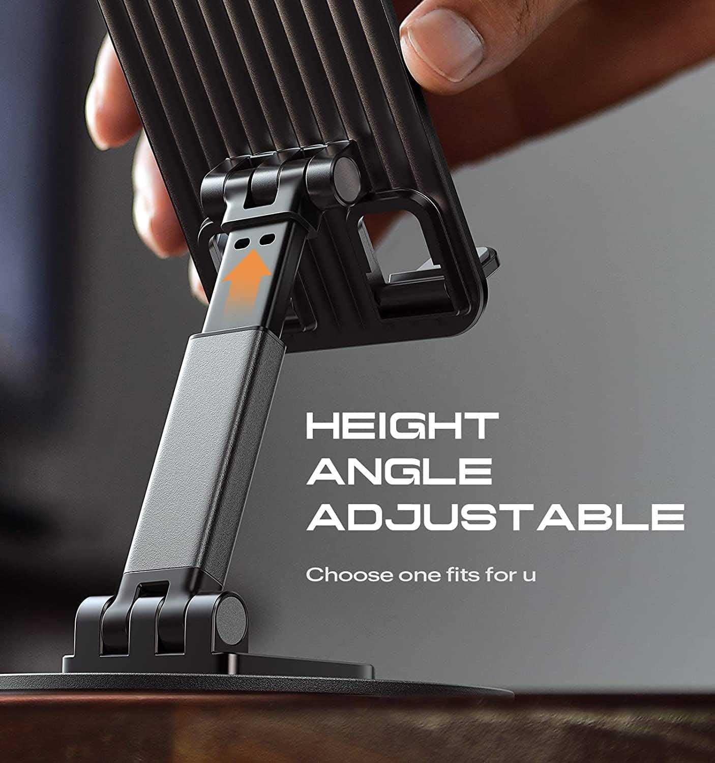 Mobile Phone Stand 360 Degree Rotation Height and Angle
