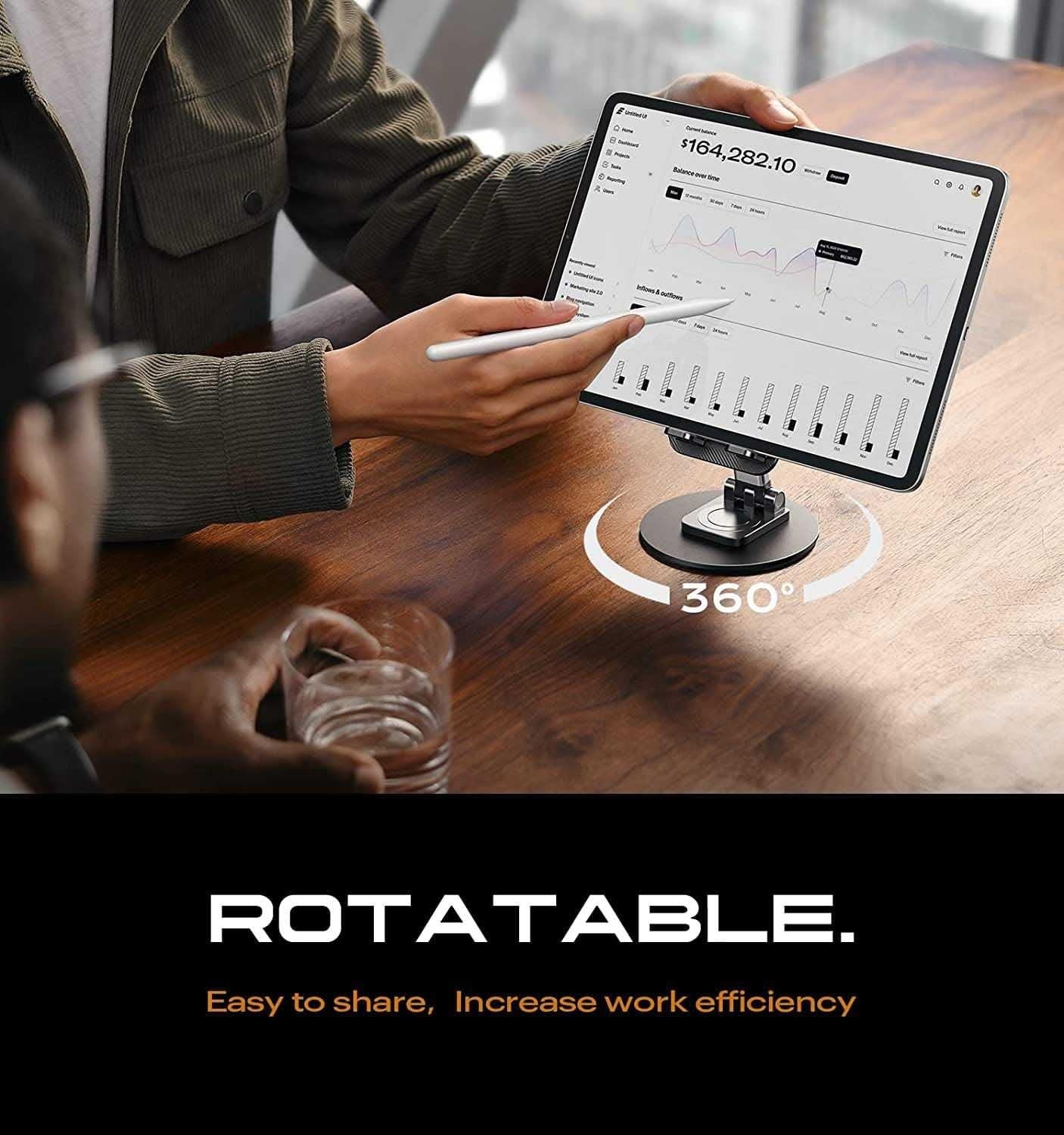 Mobile Phone Stand 360 Degree Rotation Height and Angle